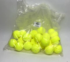 YELLOW - 3" inch Round Foam Fishing Net Shark Bobber Floats - 25 Count Pack