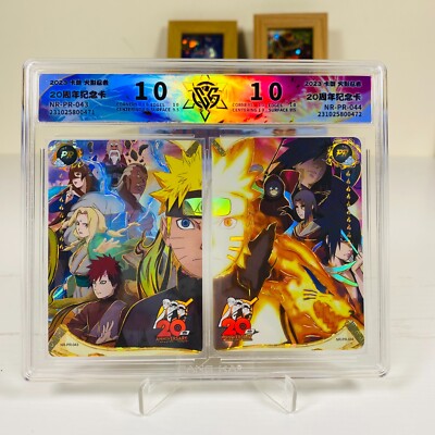 2023 Kayou NARUTO 20th anniversary card NR-PR-043 NR-PR-044 Two in
