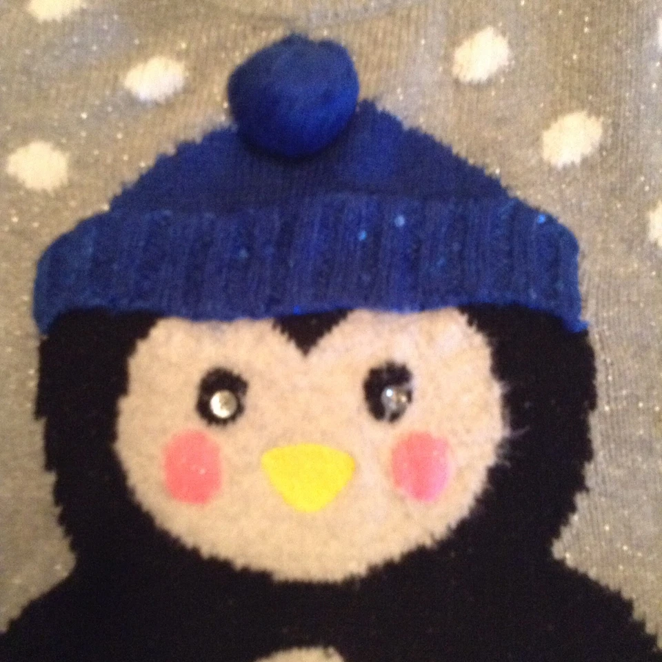 Conjunto Pantalones Justicia Navidad Talla 8 Suéter Pantalones Sudadera Conjunto 2 Piezas Plata Foto 3 de 4