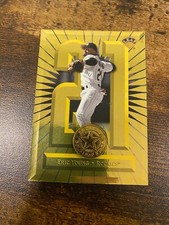 1997 Leaf 22 Karat Gold Leaf Stars /2500 Eric Young #31
