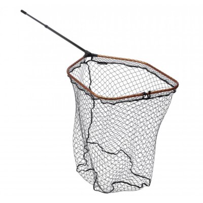 Savage Gear PRO FOLDING NET L 65X50X70CM 98-161CM Kescher Gummiert Faltbar