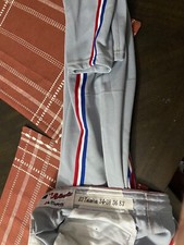 2004 Texas Rangers Mark Teixeira away 1983 T.B.T.C. game worn pants