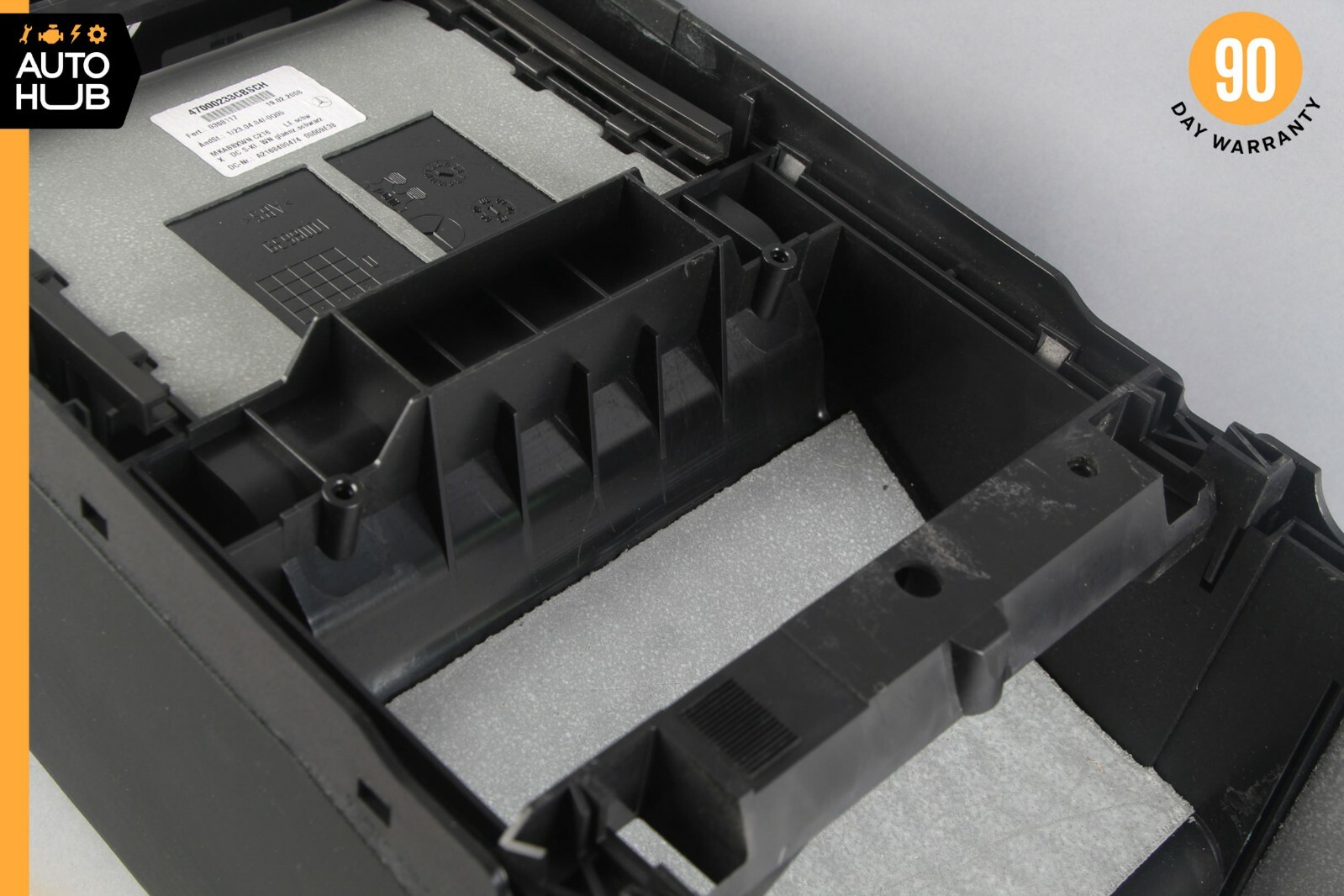 0713 Mercedes W216 CL63 AMG CL600 Rear Center Console Storage