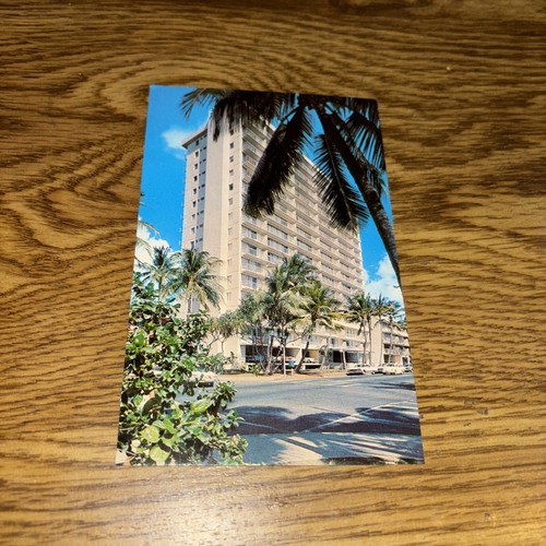 Waikiki Surf Hotel, Hawaii Vintage Postcard
