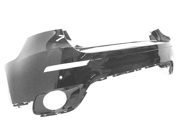 StoßStange Hinten FÜR BMW X6 E71 2008-2014 Lackierbar MIT Sensoren-image