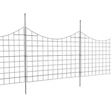 VEVOR Garden Fence, 36.6in H x29.5in L Animal Barrier Fence, Underground Decor