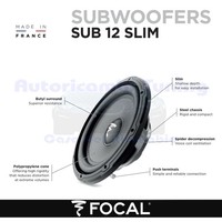 Focal SUB12 Slim Subwoofer 30Cm Flach 4 Ohm 560W 280Wrms