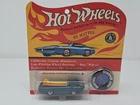 VINTAGE HOT WHEELS REDLINE DEORA AQUA STILL IN ORIGINAL ENGLAND BLISTER!