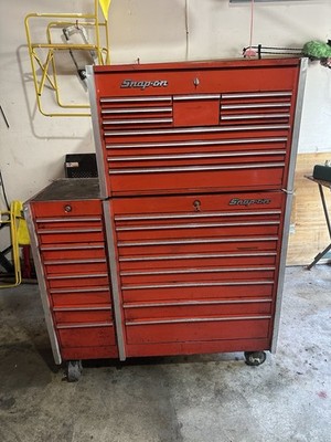 Snap On KR-660B & KR-650 27 Drawers Tool Chests Set Snap On Heavy