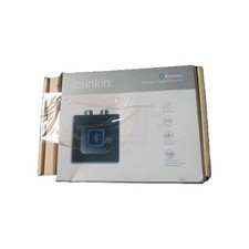 esinkin Bluetooth Audio Adapter Wireless for Music Streaming Sound System, Black