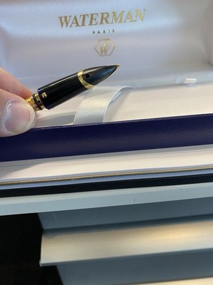 Waterman Edson Sapphire / Gold 18k Nib-Medium