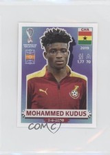 2022 Panini FIFA World Cup Qatar Stickers Ghana Mohammed Kudus #GHA12 4o1