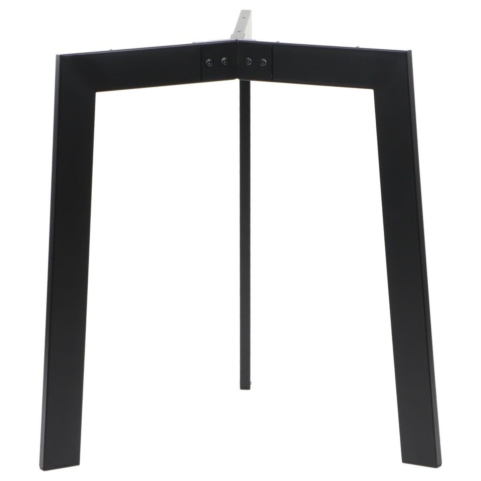 Structure en métal pour la table HF04, pour le bureau, restaurant, 70x72,5, noir