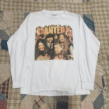 Vintage 2001 Pantera Reinventing The Steel T Shirt Concert Tour Metal Lot Tee L