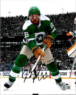 JOE PAVELSKI SIGNED 8X10 PHOTO BECKETT BAS COA DALLAS STARS 2
