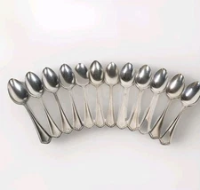 Oneida Community Par Plate Teaspoon Set of 12 Spoons