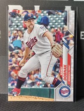 Randy Dobnak 2020 Topps Rookie Card RC #464. rookie card picture