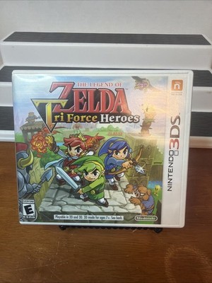 Legend of Zelda: Tri Force Heroes (Nintendo 3DS, 2015) Tested