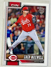 2026 Topps Series One Base Card  # 143 Zach Maxwell, Cincinnati Reds RC