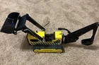 Vintage Metal Tonka T-6 Track Front End Loader / Backhoe Bulldozer #810659 USA