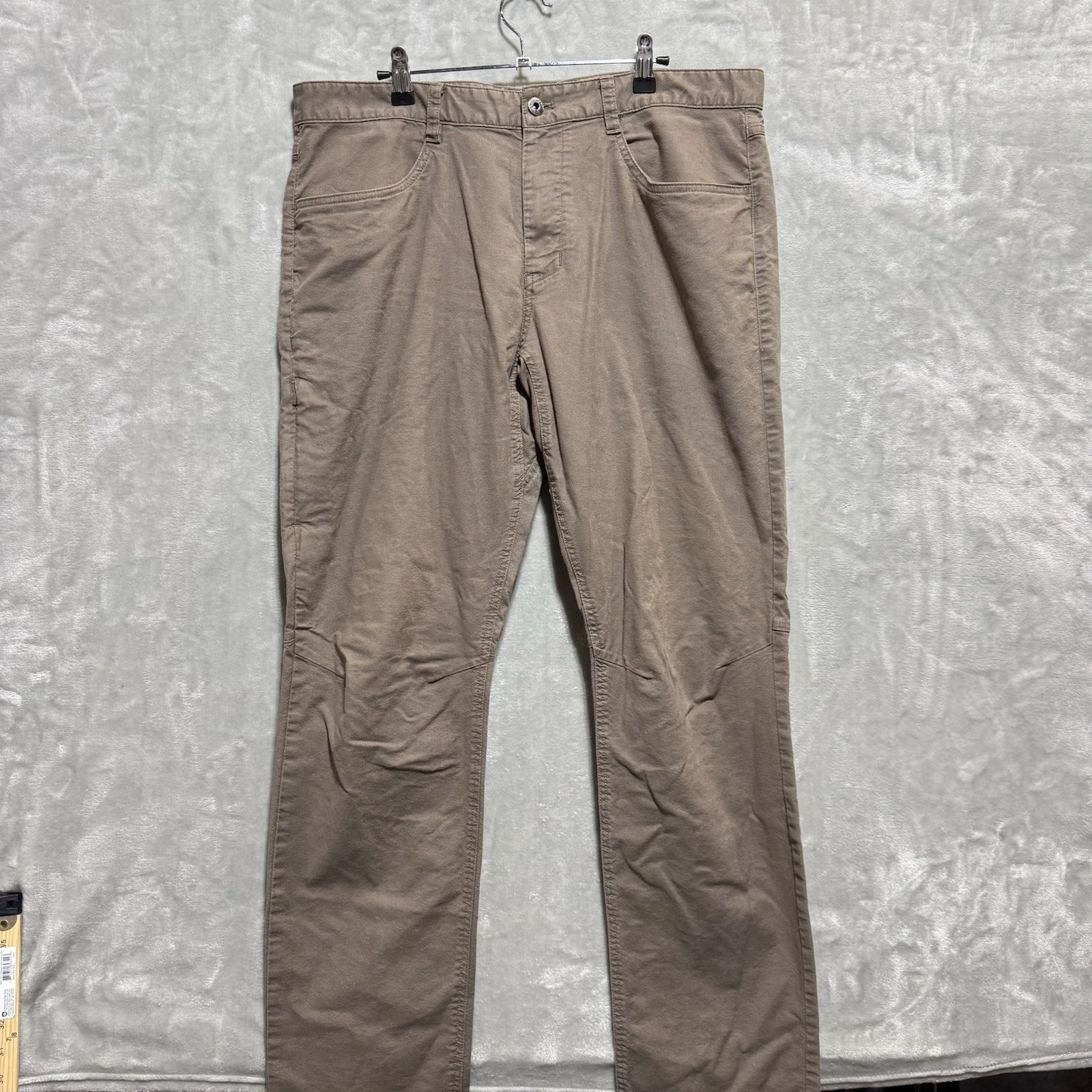 The North Face Hiking Pants Men's 36 Long Brown Slim Gorp Activewear Belt Loop