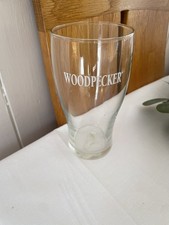 RARE ITEM- Retro Bulmers Woodpecker Cider Tulip Style Pint Glass