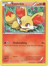 Fennekin Common XY - BREAKthrough 25/162 NM English Pokemon Card
