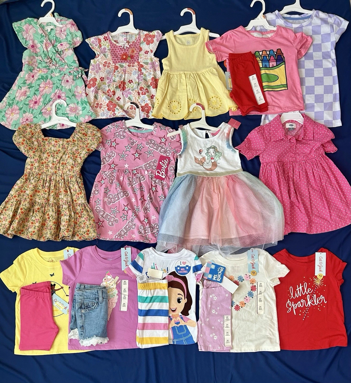 Huge Lot Baby Girls Summer Clothes 3T New &EUC Fairy Dress Outfits Gymboree Barb
Opens in a new wind