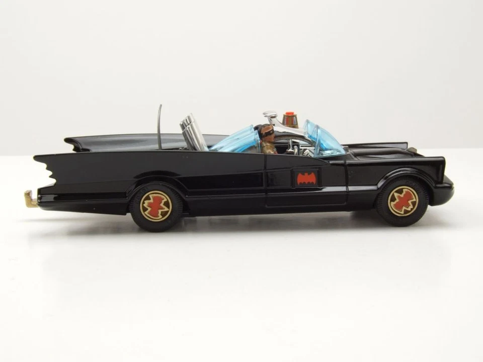 Batmobile Batman 1966 schwarz mit Figuren Modellauto 1:46 Corgi - Bild 4 von 4