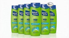 Wash & Go Anti-dandruff 2 in 1 Shampoo & Conditioner, For All Hair Types, Bulk 