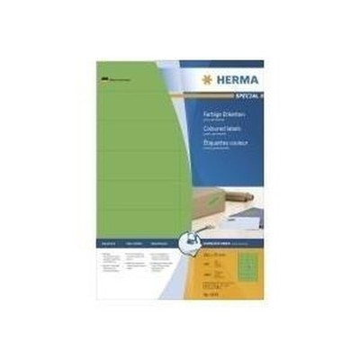 Herma Special - Papieretiketten Matt dauerhaft selbstklebend - Green - 1