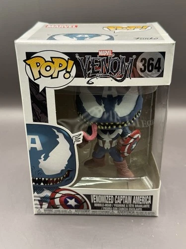 Funko Pop Marvel Venom Venomized Captain America 364