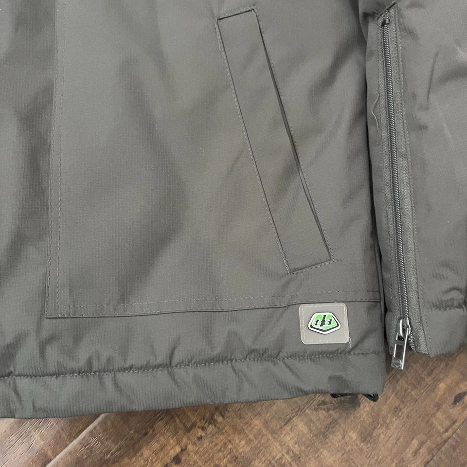 Troy Lee Designs TLD Windbreaker Puffer Jacket Black Gray Softshell Motocross - Image 2 of 4