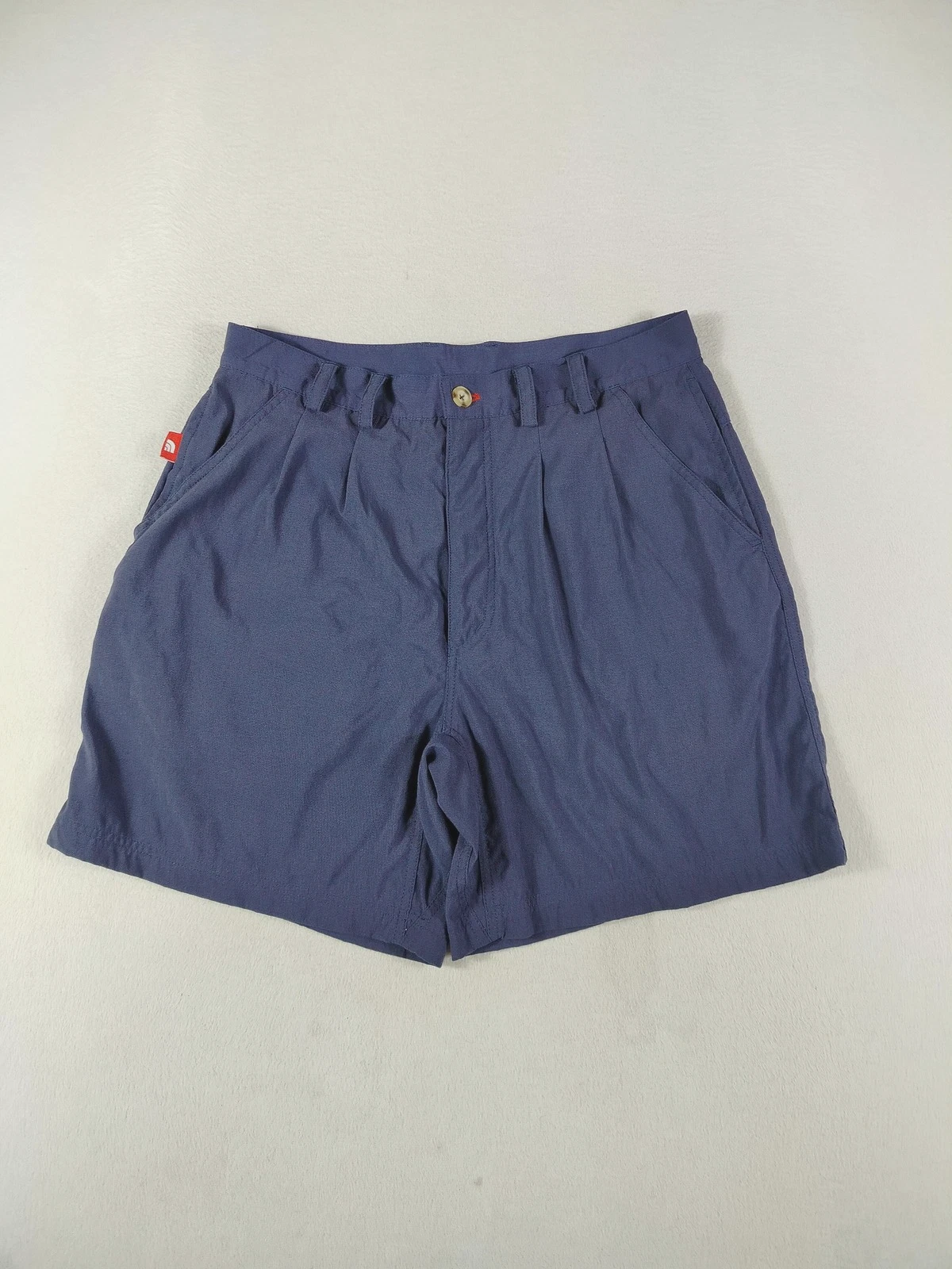 The North Face Shorts Mens 32 Navy Cordura Supplex Hiking Trail Zip Pocket
