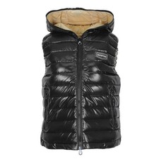 Chaleco acolchado negro con logotipo DUVETICA PACENZA VDDV00125K0001 BKS 57306446