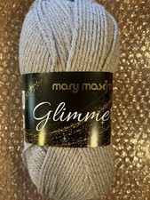 Mary Maxim Glimmer Yarn -- Dusty Mauve -- NIP