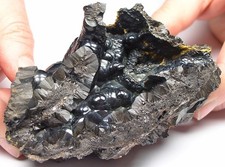 GOETHIT Brauner Glaskopf Grube Wolf Herdorf Siegerland Rheinland-Pfalz HANDSTUFE