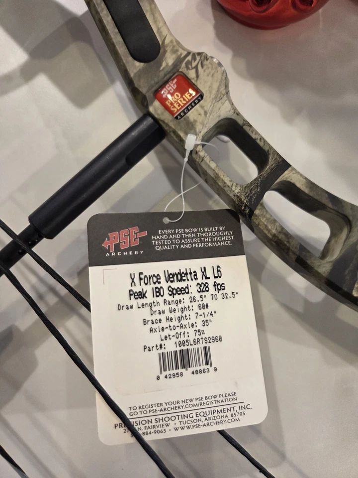Arco PSE Archery Vendetta 60# Foto 3 de 4