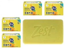 [Lot of 4] Zest • Lemon Peel Extract & Aloe • Bath Soap Bars • 7.05 oz. 🍋🫧
