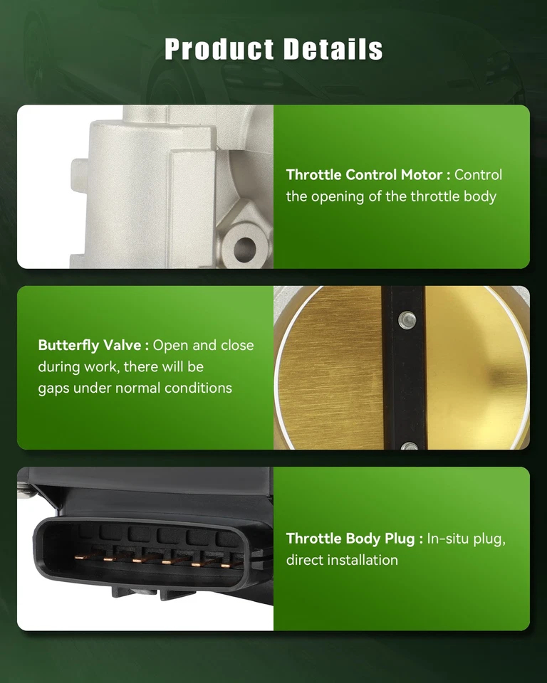 Carrocería del acelerador 2,0 L para Honda Civic 2012-15 HR-V 2016-22 1,8 L Foto 3 de 4