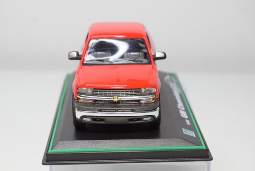 B69 1:43 HONGWELL CARARAMA GM CHEVROLET SILVERADO PICK-UP RED MIB - Picture 5 of 13