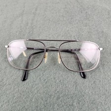 Vintage Marchon Aviator Eyeglasses Silver Color Frames