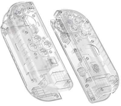 ExtremeRate Clear Joy-Con Shells for Nintendo Switch   Shells Only   NEW