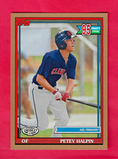 PETEY HALPIN 2021 Topps Pro Debut Baseball GOLD /50 PD-184 AZL Cleveland Indians