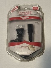 Intec Universal AC Cable power cord for PlayStation 2 and Xbox New Sealed 