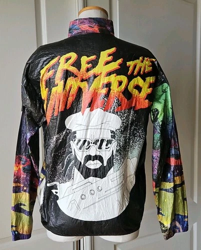 VERY RARE Major Lazer Free The Universe S Small Tyvek Jacket Leslie Jordan - product listing photo