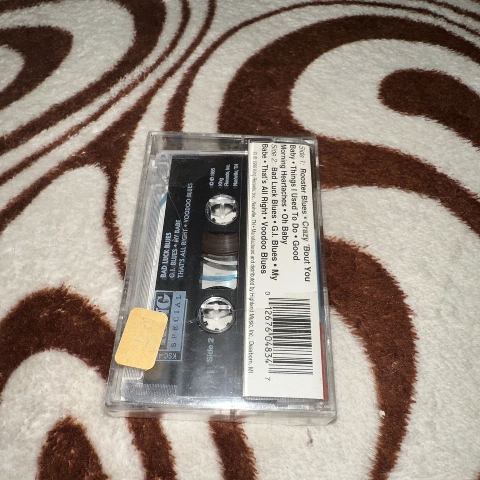Bad Luck Blues by Lightnin' Slim (Cassette Tape, 1995, King) - Image 2 of 3