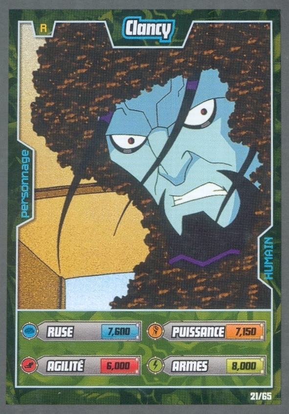 Ben 10 Alien Adventures Nr. 21/65 Clancy (486) Slam Attax