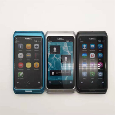 Nokia E7-00 Unlocked Slide QWERTY Smartphone 4''8MP Camera 16GB 3G Wifi Original 