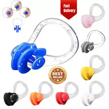 10X Soft Silicone Swimming Nose Clips Diving Surfing Nose Plugs for Adults Kids